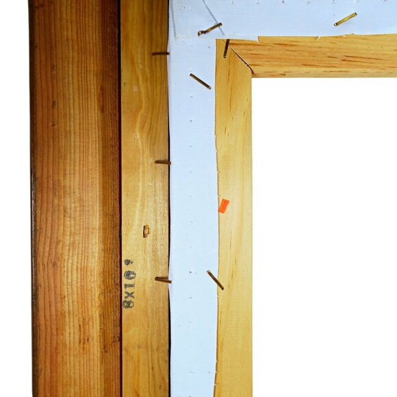 Robert Cox Signed 14x15" Oil Painting Pink Rose & Snapdragons Still Life - Picture 9 of 10